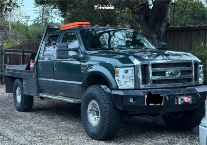 1 2008 F 250 Super Duty Ford Xlt Superlift Suspension Lift 4in Dirty Life Enigma Race Machined