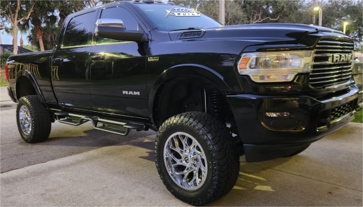 2022 Ram 2500 - 20x10 -18mm - Fuel Runner - Suspension Lift 5.5" - 35" x 12.5"