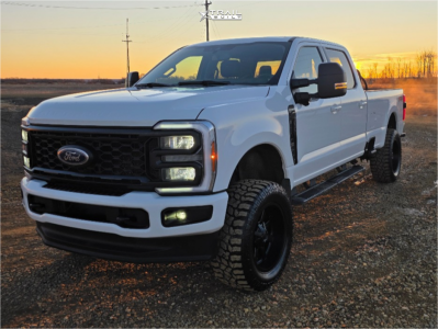 2024 Ford F-350 Super Duty - 20x10 -18mm - Fuel Maverick - Suspension Lift 3.5" - 35" x 12.5"