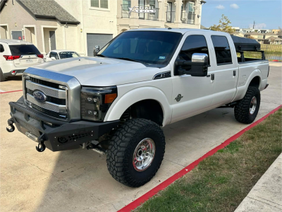 2015 Ford F-250 Super Duty - 17x9 -12mm - Raceline Ryno - Suspension Lift 6" - 37" x 13.5"