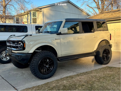 2025 Ford Bronco - 20x10 -18mm - Fuel Rebel 6 - Suspension Lift 3.5" - 35" x 12.5"