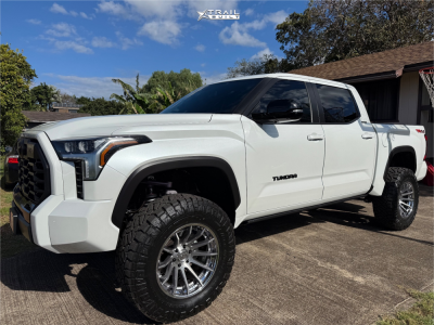 2025 Toyota Tundra - 20x10 -18mm - Fuel Burn - Suspension Lift 6" - 37" x 12.5"