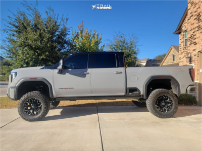 2025 GMC Sierra 2500 HD - 20x10 -18mm - Fuel Assault - Suspension Lift 6.5" - 37" x 12.5"