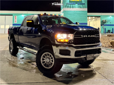 2024 Ram 2500 - 18x9 12mm - Method Mr709 Hd - Suspension Lift 3.5" - 37" x 12.5"