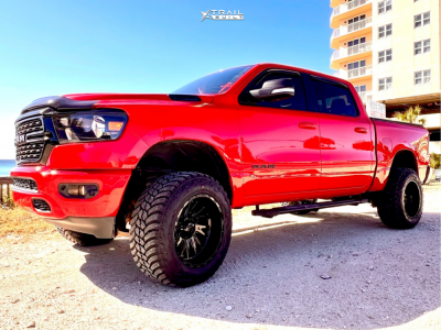 2022 Ram 1500 - 20x12 -44mm - TIS 547b - Suspension Lift 6" - 35" x 12.5"