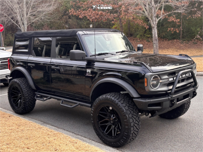 2021 Ford Bronco - 20x10 -18mm - Wicked Offroad W825 - Suspension Lift 3.5" - 35" x 12.5"
