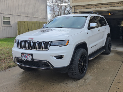 2017 Jeep Grand Cherokee - 20x9 0mm - Big Baller Brand Lb4 - Air Suspension - 275/55R20