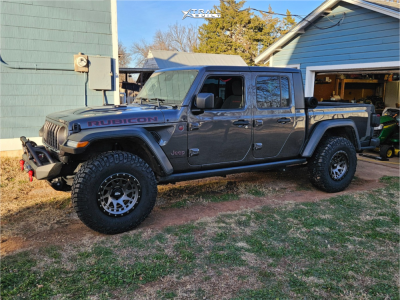 2024 Jeep Gladiator - 17x9 -12mm - Dirty Life Enigma Pro - Stock Suspension - 35" x 12.5"