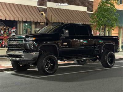 2022 Chevrolet Silverado 2500 HD - 20x12 -51mm - Vision Prowler - Suspension Lift 7" - 37" x 13.5"