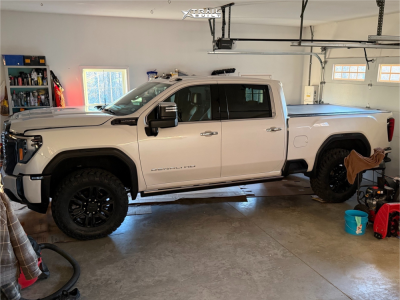 2024 GMC Sierra 2500 HD - 20x8.5 47mm - Factory Reproductions Fr275 - Leveling Kit - 37" x 12.5"