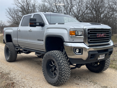 2018 GMC Sierra 2500 HD - 20x10 -18mm - Fuel Hammer - Suspension Lift 12" - 40" x 15.5"