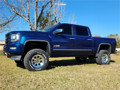 2016 GMC Sierra 1500 - 17x9 -12mm - Mickey Thompson Classic Iii - Suspension Lift 6" - 35" x 12.5"