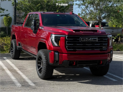 2024 GMC Sierra 3500 HD - 20x10 -25mm - ARKON OFF-ROAD Roosevelt - Suspension Lift 3" - 295/65R20