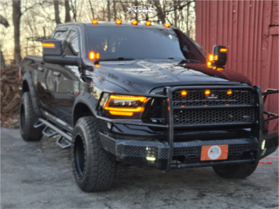 2014 Ram 1500 - 20x12 -44mm - Vortek Vrd-703 - Suspension Lift 3" - 35" x 12.5"