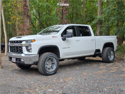 2022 Chevrolet Silverado 2500 HD - 20x12 -51mm - ARKON OFF-ROAD Davinci - Suspension Lift 3" - 35" x 12.5"