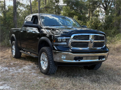 2015 Ram 1500 - 20x9 18mm - Fittipaldi Offroad Fa08 - Suspension Lift 4" - 35" x 12.5"