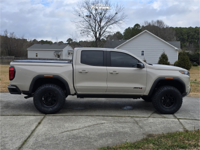 1 2026 Canyon Gmc At4 Rough Country Leveling Kit Method Mr701 Black