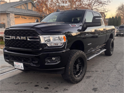 2024 Ram 2500 - 20x9 -12mm - RAISED By Method Mr803 - Suspension Lift 2.5" - 35" x 12.5"