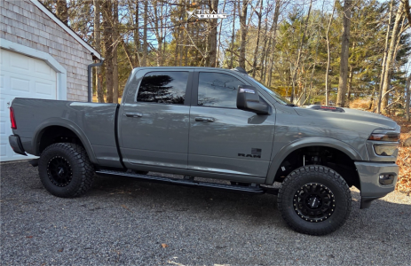 1 2026 2500 Ram Laramie Rough Country Suspension Lift 25in Method 305 Nv Black