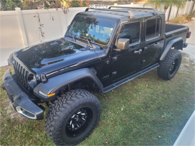 2023 Jeep Gladiator - 20x10 -18mm - XD Xd866 - Suspension Lift 4.5" - 38" x 13.5"