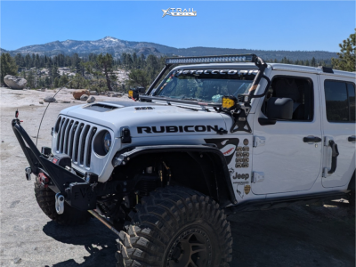 2021 Jeep Wrangler Wheel Offset Aggressive > 1" Outside Fender