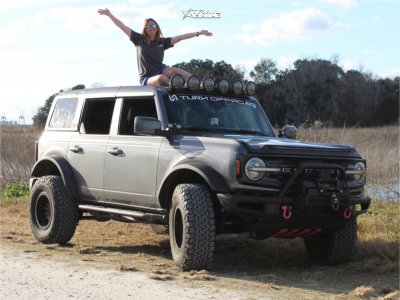 2021 Ford Bronco - 17x9 0mm - Lock Offroad Wheels 50cal - Suspension Lift 2.5" - 315/75R17