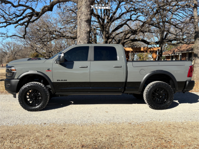 2026 Ram 2500 - 20x10 -19mm - Fittipaldi Offroad Fa08 - Suspension Lift 2.5" - 35" x 12.5"