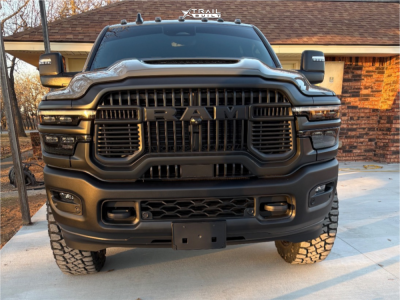 1 2026 2500 Ram Rebel Wicked Mfg Leveling Kit Fittipaldi Offroad Fa08 Gloss Black