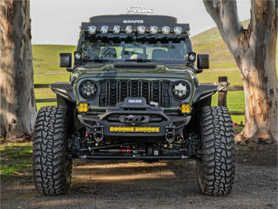 1 2023 Gladiator Jeep Mojave Fox Suspension Lift 25in Scs Rs10 Bronze