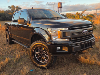 2020 Ford F-150 - 20x10 -18mm - American Force Trail - Leveling Kit - 35" x 12.5"