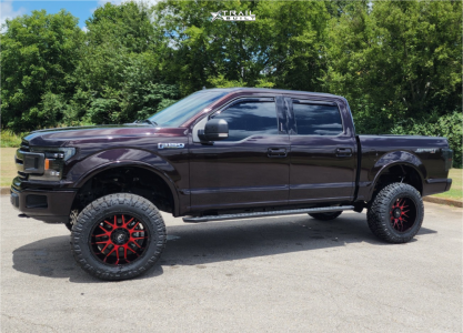 2020 Ford F-150 - 20x12 -44mm - Motiv Offroad Magnus - Suspension Lift 6" - 35" x 13.5"