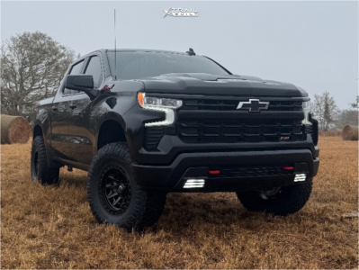 2025 Chevrolet Silverado 1500 - 17x9 -12mm - Fuel Covert - Leveling Kit - 35" x 12.5"