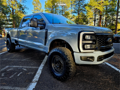 2025 Ford F-350 Super Duty - 18x9.5 6mm - Black Rhino Armory - Suspension Lift 2.5" - 37" x 12.5"