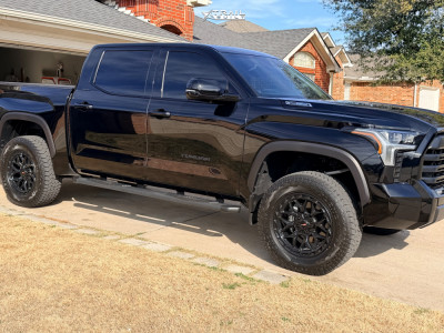 2025 Toyota Tundra - 20x9 18mm - Vortek Vrp-504 - Suspension Lift 3.5" - 35" x 12.5"