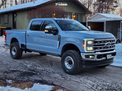 2026 Ford F-350 Super Duty - 17x9 -12mm - Method Mr315 - Leveling Kit - 36" x 12.5"