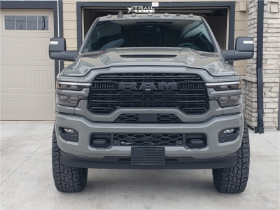 1 2026 2500 Ram Laramie Rough Country Leveling Kit Arena Hustle Bronze Black