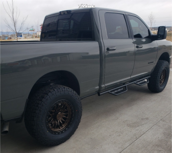 1 2026 2500 Ram Laramie Rough Country Leveling Kit Arena Hustle Bronze Black