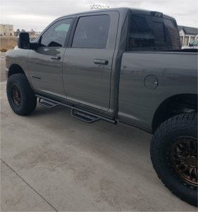 1 2026 2500 Ram Laramie Rough Country Leveling Kit Arena Hustle Bronze Black