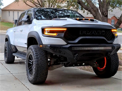 2022 Ram 1500 - 20x9.5 -18mm - Black Rhino Arches - Stock Suspension - 37" x 12.5"