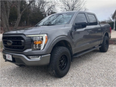 2023 Ford F-150 - 17x9 18mm - Ultra Hunter - Leveling Kit - 285/75R17