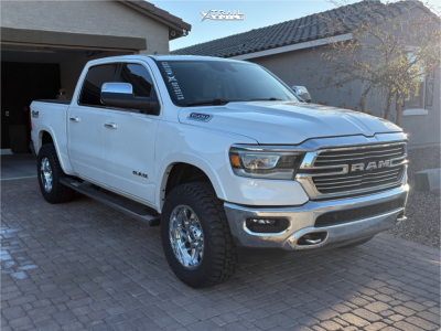 2021 Ram 1500 - 20x10 -19mm - Gear Off-Road Ratio - Leveling Kit - 35" x 12.5"