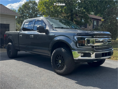2018 Ford F-150 - 17x9 -12mm - Anthem Off-Road Liberty - Leveling Kit - 305/70R17