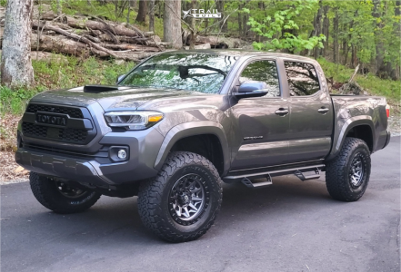 2023 Toyota Tacoma - 17x9 0mm - Fuel Covert - Leveling Kit - 285/70R17