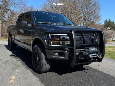 2018 Ford F-150 - 17x9 -12mm - Anthem Off-Road Liberty - Leveling Kit - 305/70R17