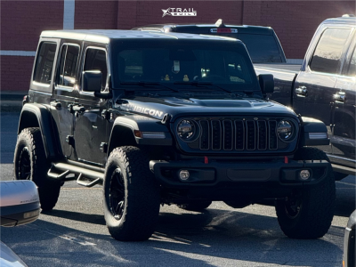 2026 Jeep Wrangler - 17x9 1mm - Fuel Rebel 5 - Stock Suspension - 315/70R17