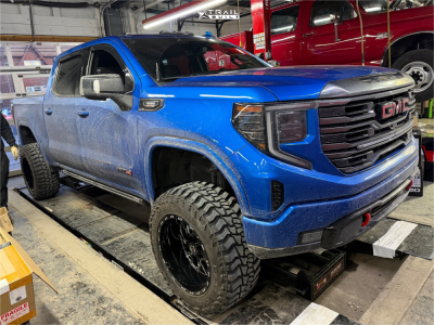 2023 GMC Sierra 1500 - 20x12 -44mm - TIS 544bm - Suspension Lift 7" - 35" x 12.5"