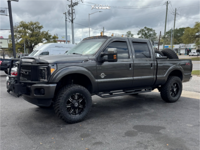 2016 Ford F-350 Super Duty - 20x10 -24mm - Anthem Off-Road Equalizer - Suspension Lift 4" - 37" x 13.5"