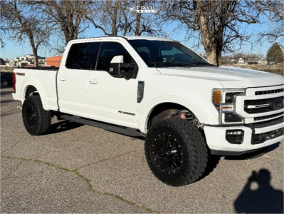 2022 Ford F-250 Super Duty - 20x10 -25mm - Mayhem Warrior - Suspension Lift 2.5" - 37" x 12.5"