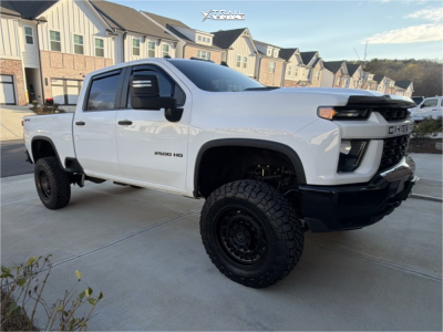 2023 Chevrolet Silverado 2500 HD - 20x9.5 -18mm - Black Rhino Arsenal - Suspension Lift 5" - 37" x 12.5"