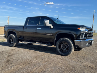 2022 Chevrolet Silverado 2500 HD - 20x9 1mm - Fuel Clash - Leveling Kit - 325/60R20
